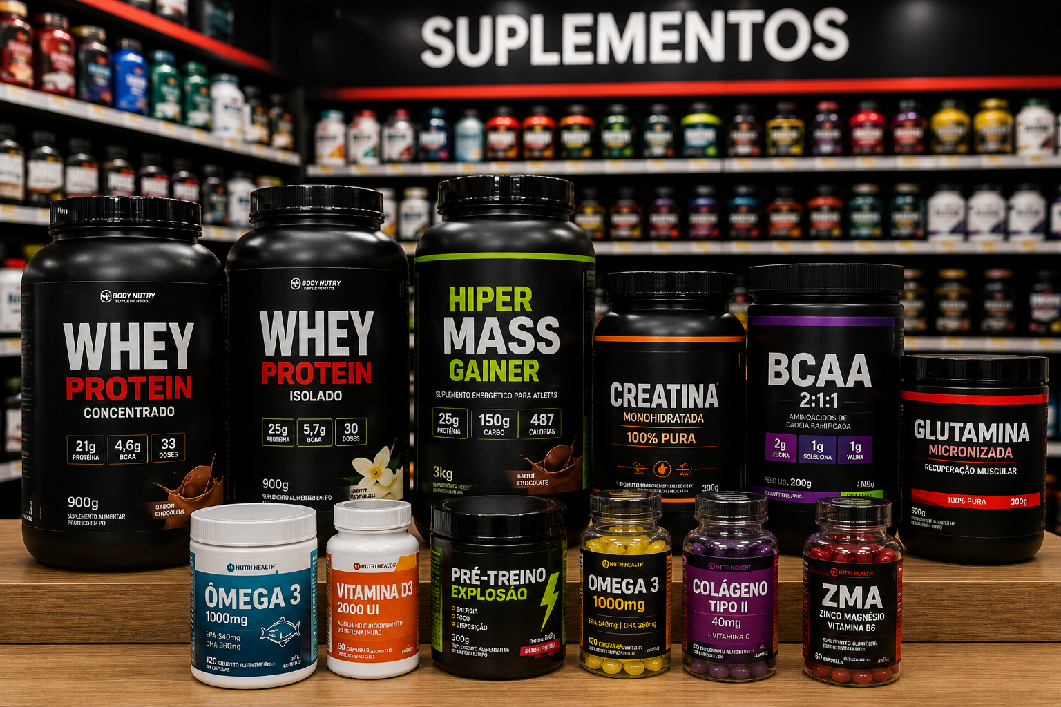 Vitaminas e Suplementos